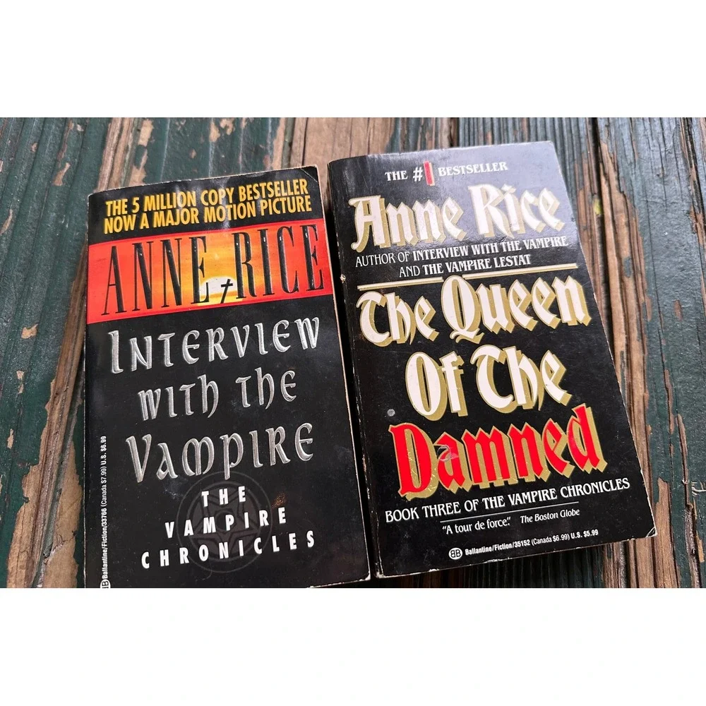 Anne Rice Vampire Chronicles Interview with the Vampire Queen of the Damned Set